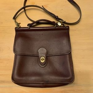 Vintage Coach satchel bag!